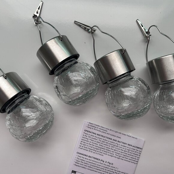 DESTINATION HOLIDAY 197870101545 Lights Color Changing Globe Lights 4-Ct - Picture 3 of 5